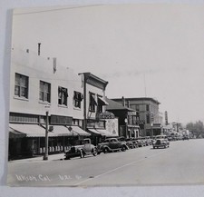 Ukiah California RPPC Street Scene Real Photo Good Detail CA Ukiah California RPPC Street Scene Real Photo Good Detail CA
