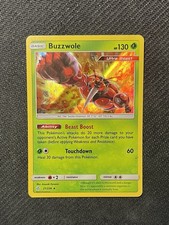 Pokemon Buzzwole 21/236 Holo Rare Cosmic Eclipse NM on eBay