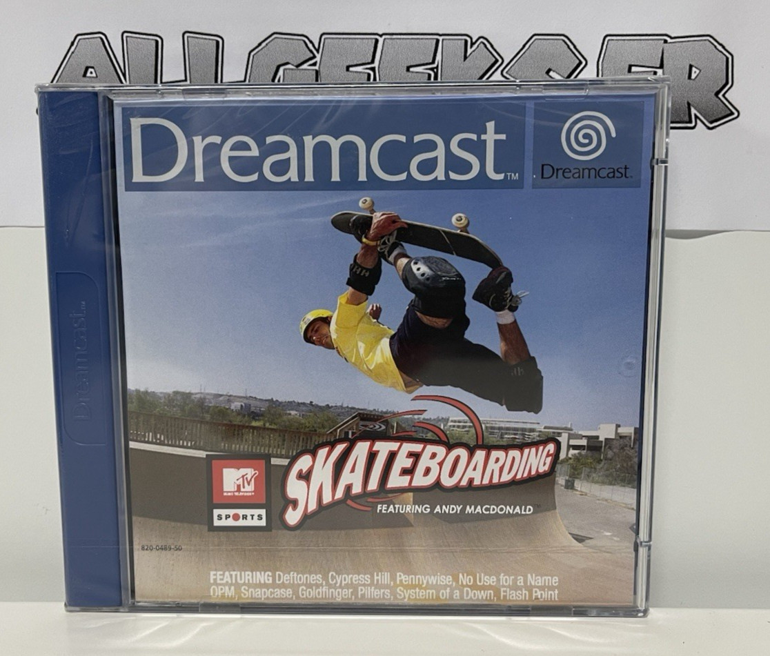 MTV SPORTS SKATEBOARDING - DREAMCAST - PAL - NEUF SOUS BLISTER