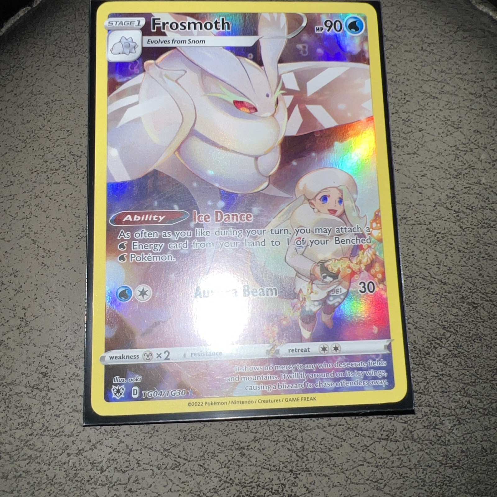 Frosmoth TG04/TG30 Astral Radiance Trainer Gallery NM Ultra Rare Pokemon Card
