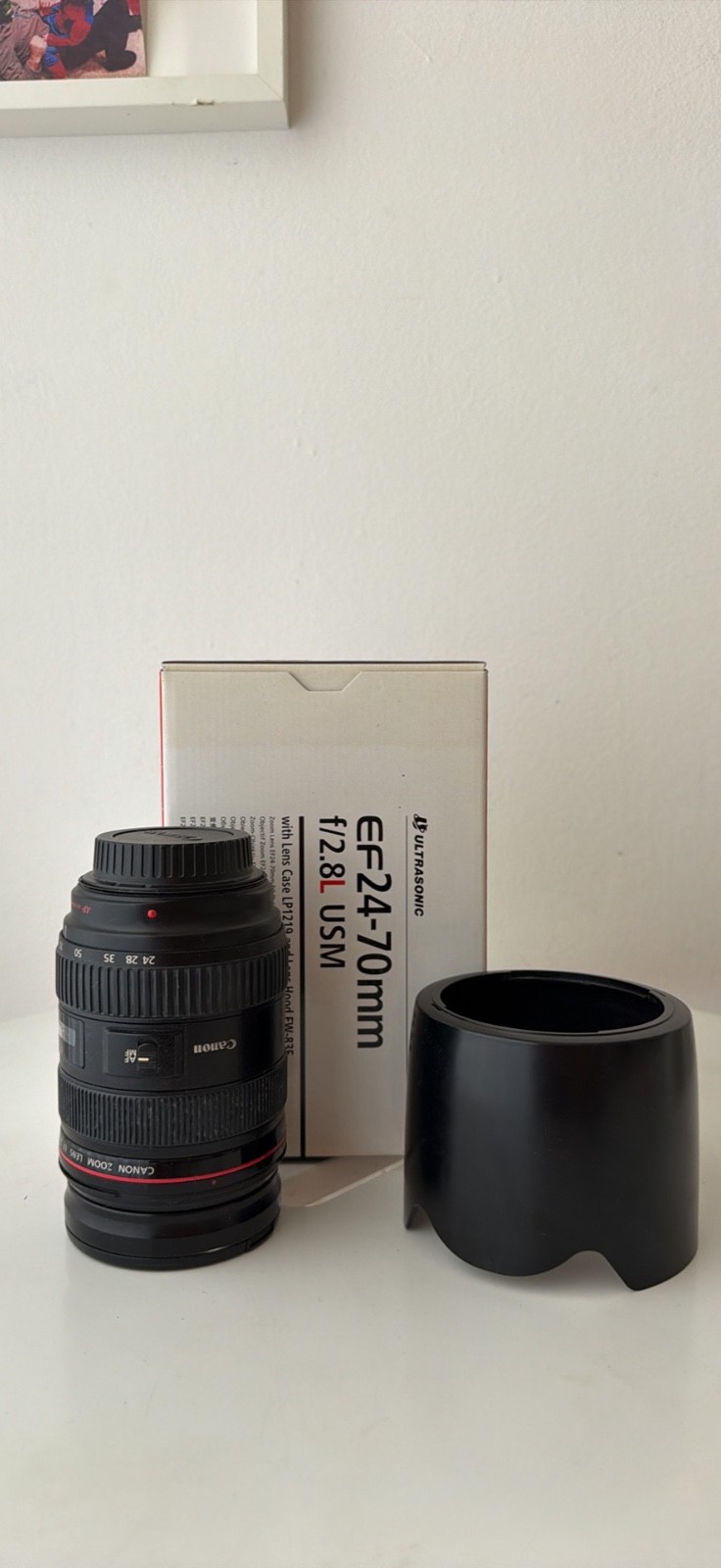 Canon EF 24-70mm f/2,8L USM Obiettivo - Nero