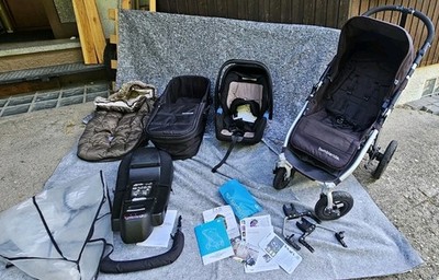 Bumbleride Indie 4   Premium Kinderwagen + Recaro Babyschale & Adapter   Wie Neu