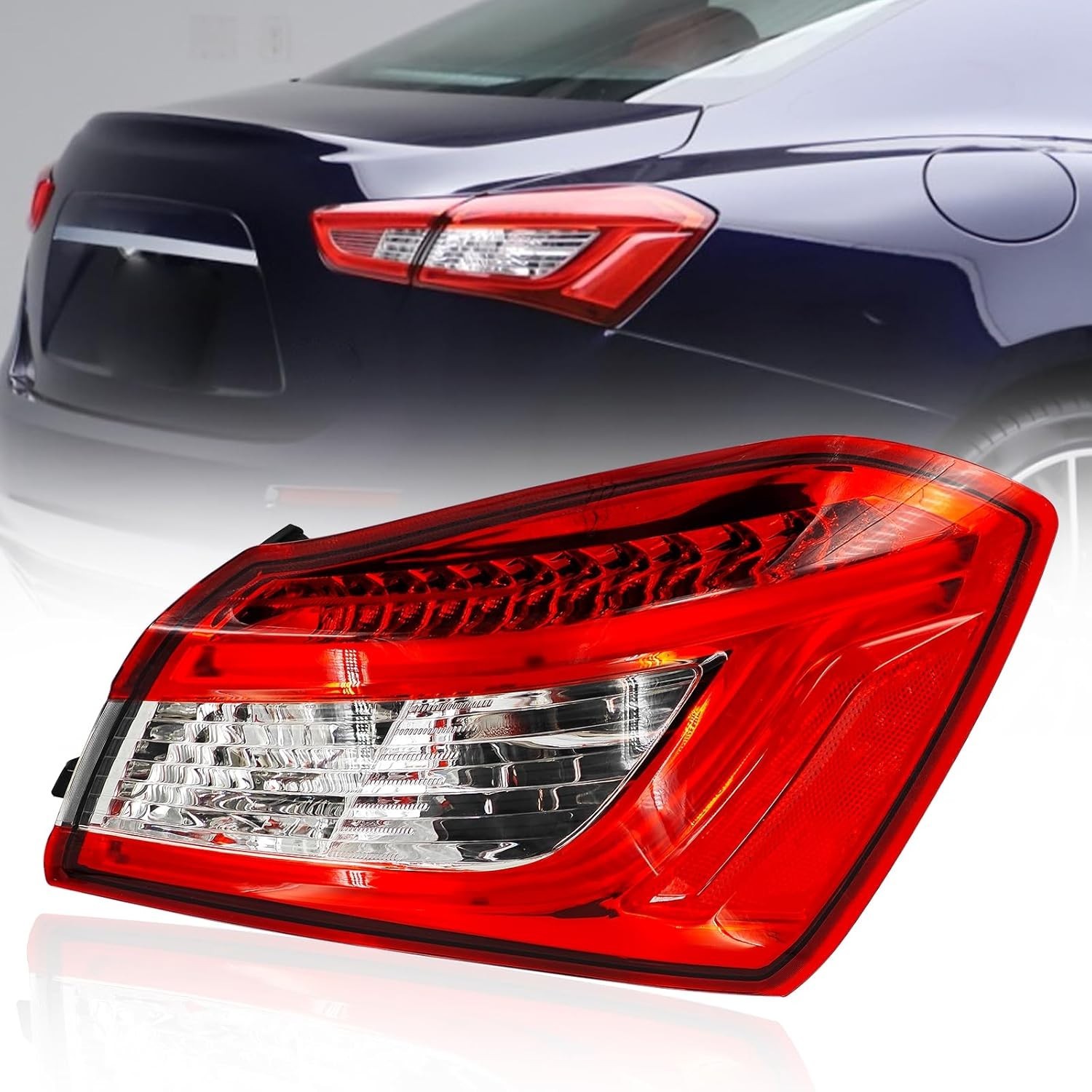 Maserati Ghibli M157 Rear Right Outer Taillight Tail Light Lamp 670008481 OEM