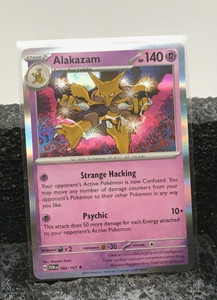 Alakazam Pokemon Card