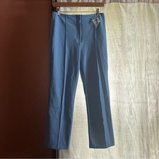 Veronica Beard Jaya Pintuck Trousers Dress Pants Career Blue NEW 478 Size 6