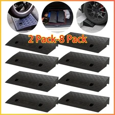 Curb Ramp Portable Lightweight Heavy Duty Plastic Threshold Ramp for Driveway US