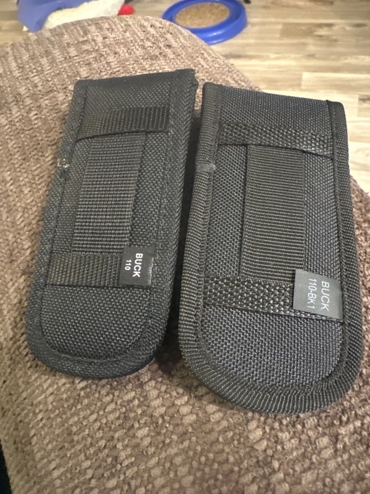 LOTE DE 2 FUNDAS PARA CUCHILLOS BUCK 110 Foto 4 de 4