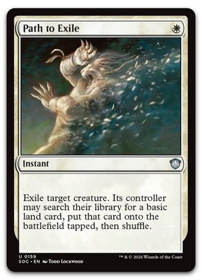 Path to Exile #159 (NM) Commander: Secrets of Strixhaven SOC Magic MTG