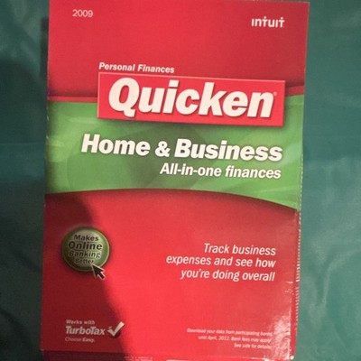 Intuit Quicken Home & Business 2009 Personal Finance Software (Boxed)