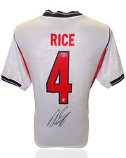 DECLAN RICE SIGNED 2026/28 ENGLAND WORLD CUP HOME SHIRT (ACG CERT AG18183)