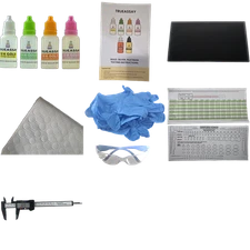 Gold Testing Kit 10k 14k 18k 22k Stone Ring Coin Bar Bullion Jewelry Acid Tester