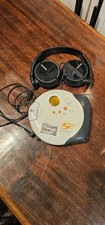 Vintage Walkman Sony sports CD Mod DSJ303 W Headphones Not Tested No Cable