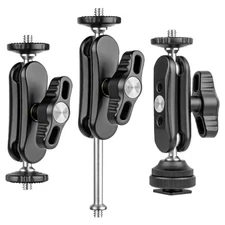 Solid Aluminum Camera Holder Arm for Enhances Photographic Flexibility