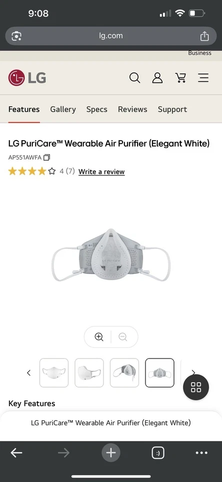 LG Puricare Mask - Image 4 of 4