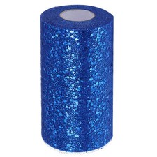 Tulle Fabric Rolls 6" by 50 Yards Fabric Spool Tulle for DIY, Blue