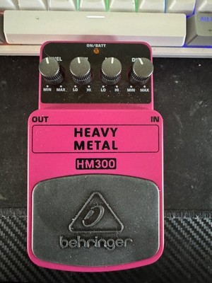 Behringer Heavy Metal Hm300 Heavy Metal Verzerrung Effektpedal