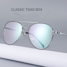 Ultra-Light Titanium Pilot Reading Glasses Men Women Reader Full Rim Eyeglasses