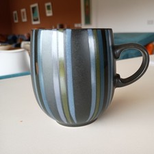 1 x 10cm  Denby Jet Stripes Mugs **CHECK OUT MY OTHERS** vgc