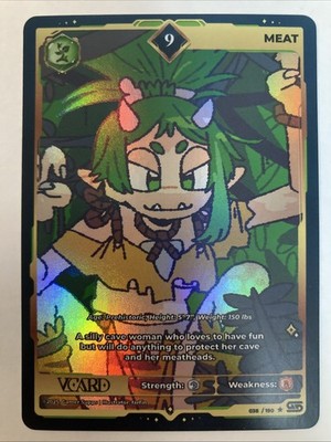 GamerSupps VCard Rising Stars Unlimited- Rare Power 9 Meat - 038/190 Foil