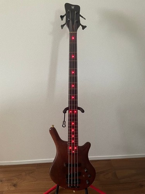 #ad 1990 Warwick Thumb Bass Rare LED Mod Bubinga Wenge Golden Era Project $3290.00
