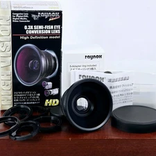 🌸[Near MINT+++] Raynox Digital HD-3032 PRO 0.3X Semi Fish-Eye Lens From Japan