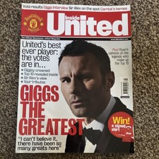 Manchester United Inside United Official Football Magazine 2009-10 Giggs