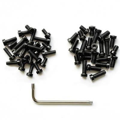 #6-48 and #8-40 Screw Set Standard Head Torx Key Screws 6 Pcs Each 6mm/8mm/10
