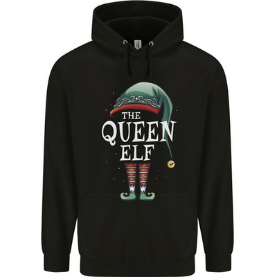 The Queen Elfe Lustig Weihnachten Kinder Kapuzenpulli