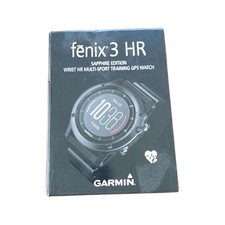 Garmin fēnix 3 HR Sapphire Edition GPS Heart Rate Watch