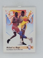 Michael VS. Magic 1991/92 Skybox Great Moments from the NBA Finals #333 NrMt