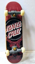 VINTAGE TECH DECK SANTA CRUZ SKATEBOARDS 96mm FINGERBOARD