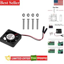 Raspberry Pi Cooling Fan 5V 30x30x7mm Brushless CPU Fan for Pi 4B/3B /2B/1B ...