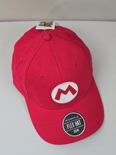 Nintendo Super Mario Bros. Dad Hat M Logo NWT