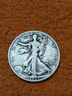 1935-S Walking Liberty Silver Half Dollar Nicely Circulated
