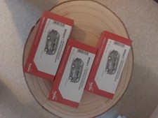 3 STÜCK HERPA MINIKIT VOLKSWAGEN T3 BUS ROT MIT HERPA DRUCKEN 