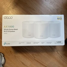 Innovative Deco X20 Wi-Fi 6 Mesh System - Easy Install & Manage 150 Devices