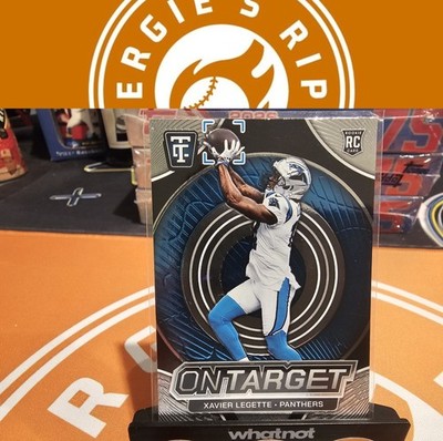 2024 Panini Totally Certified #8 Xavier Legette On Target