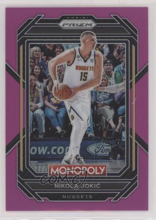 2022-23 Panini Prizm Monopoly Pink Prizm /149 Nikola Jokic #22