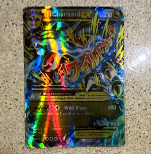 Pokemon TCG Charizard EX Full Art Holo 230 HP Wild Blaze 300