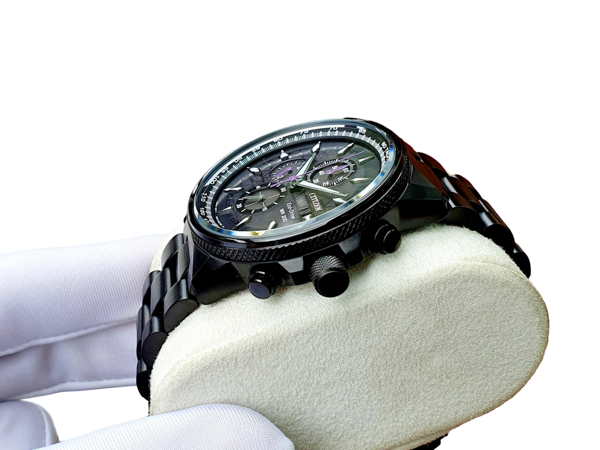 Citizen Eco-Drive Marvel Black Panther Men's Wristwatch - Black