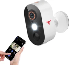 1080P Wireless Security Camera Outdoor 2-Way Talk Night Vision Motion Detection