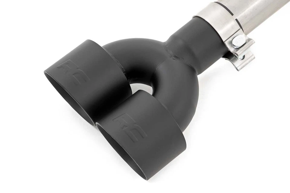 Escape trasero doble gato Rough Country para Chevy/GMC Sierra 19-26 | 5,3 L - 96011 Foto 4 de 4