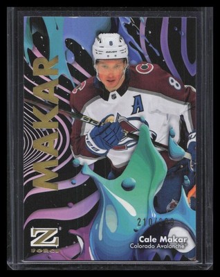 Cale Makar 2024-25 SkyBox Metal Universe #45 Z-Force Rave #/399