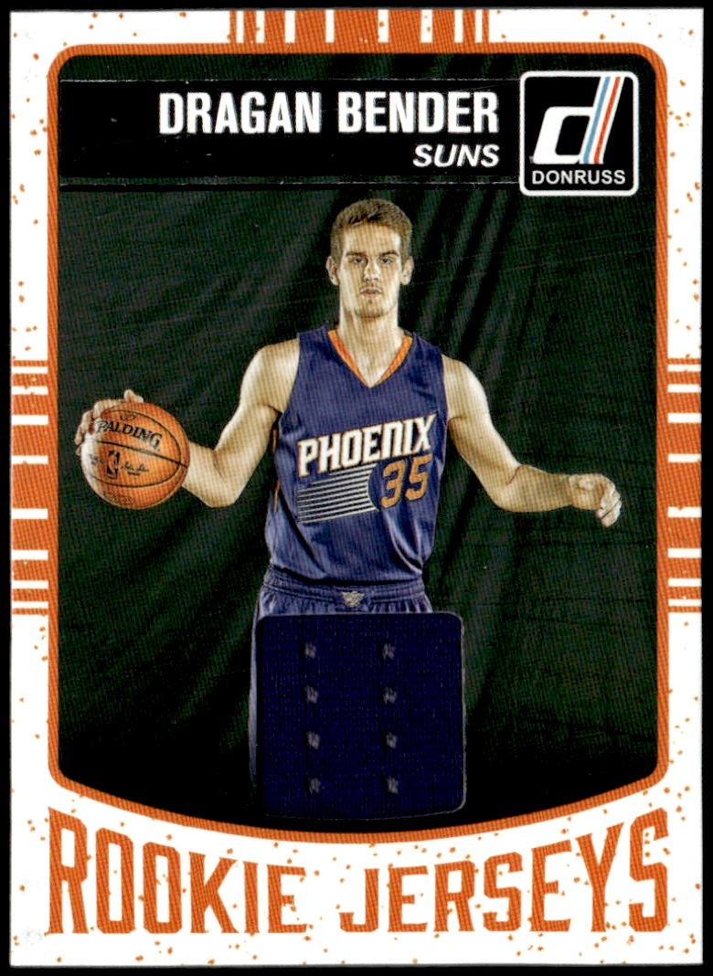 2016-17 Donruss #3 Dragan Bender Rookie Jerseys E1