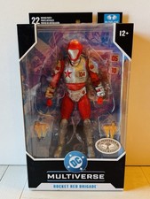 McFarlane Toys DC Multiverse Rocket Red Brigade Platinum Edition