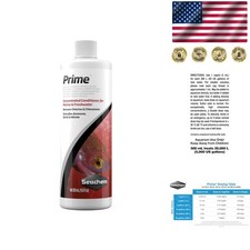 Seachem Prime 500ml Fresh and Saltwater Conditioner - Detoxifies Water Safely