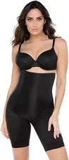 Miraclesuit Shapewear Extra Firm Shape with an Edge Hi-Waist, Black, Size L 0065
