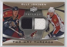 2008-09 Upper Deck Trilogy Two-Way Threads Olli Jokinen #2W-OJ 1t6