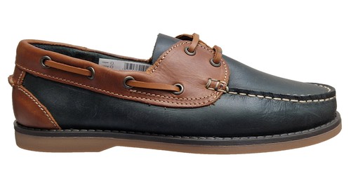 DEK Boat Moccasin Deck Leather Shoes Mens Casual Loafers Lightweight UK 6-12 - 第 13/27 張圖片
