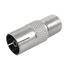 2pcs Antenna CATV TV FM PAL Female to F Female Jack RF Coax Connector